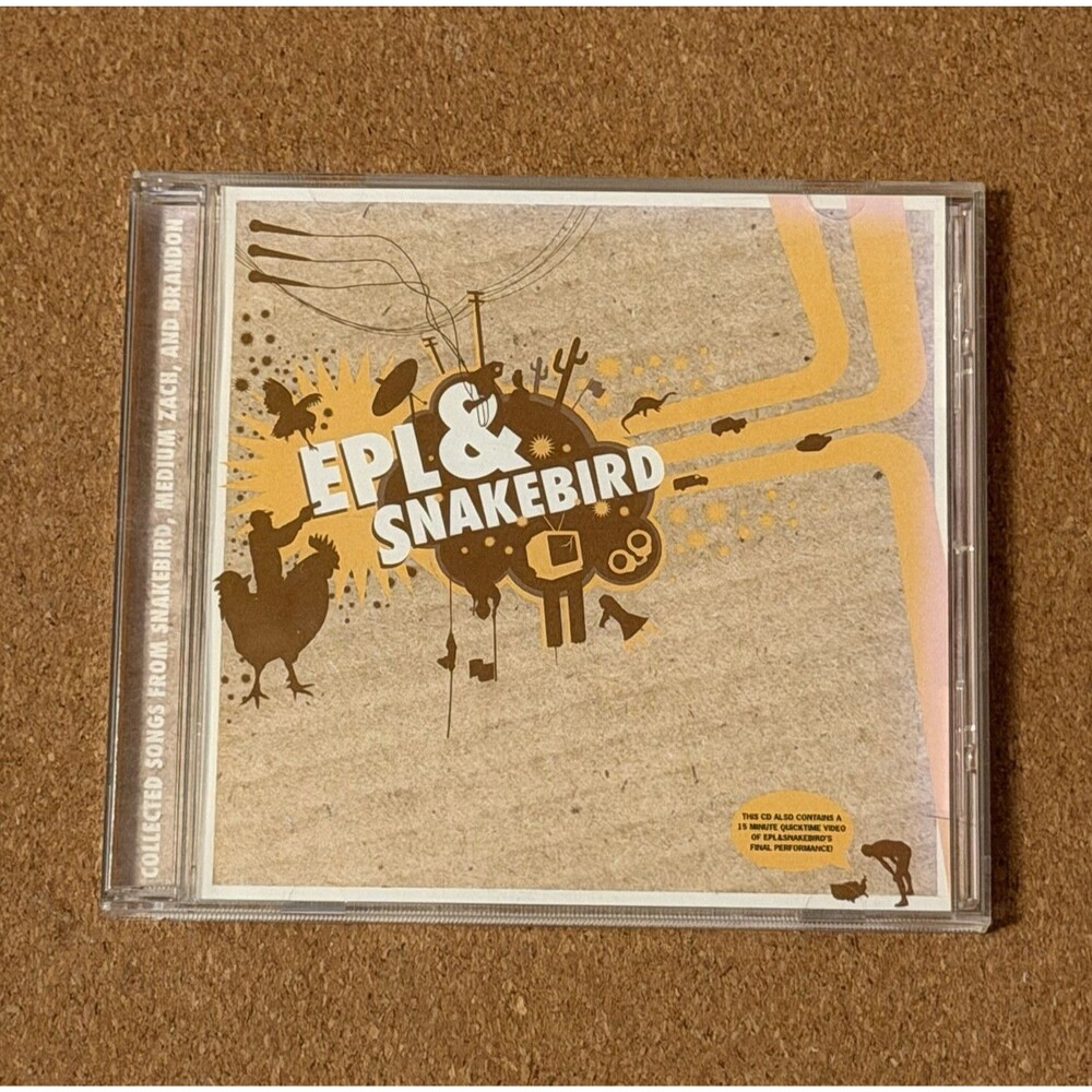 EPL & Snakebird EPL & Snakebird Enhanced CD Album Rhymesayers 2005 RSE013